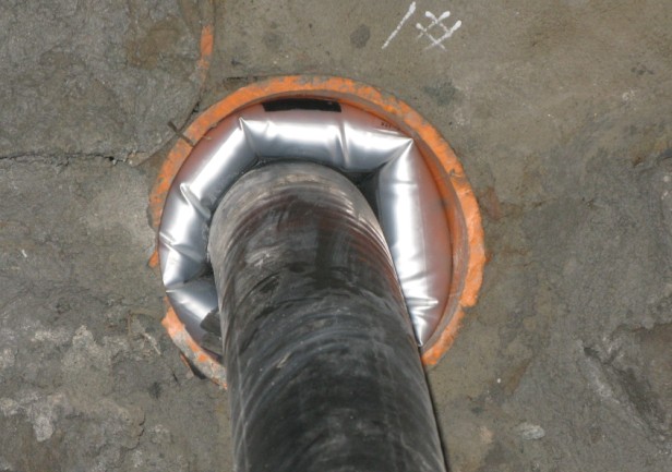 電纜盒套管間完全密封