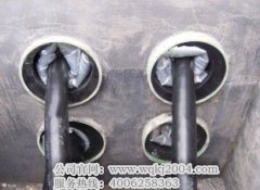 電纜穿墻管防水堵漏工藝流程