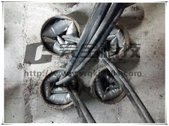 封閉多根電纜管道孔方法